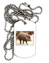 Little Javelina Adult Dog Tag Chain Necklace-Dog Tag Necklace-TooLoud-1 Piece-Davson Sales