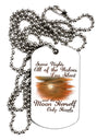The Moon Herself Howls Adult Dog Tag Chain Necklace-Dog Tag Necklace-TooLoud-1 Piece-Davson Sales