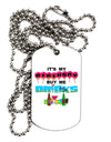 Birthday - Buy Me Drinks Adult Dog Tag Chain Necklace-Dog Tag Necklace-TooLoud-12 Pieces-Davson Sales