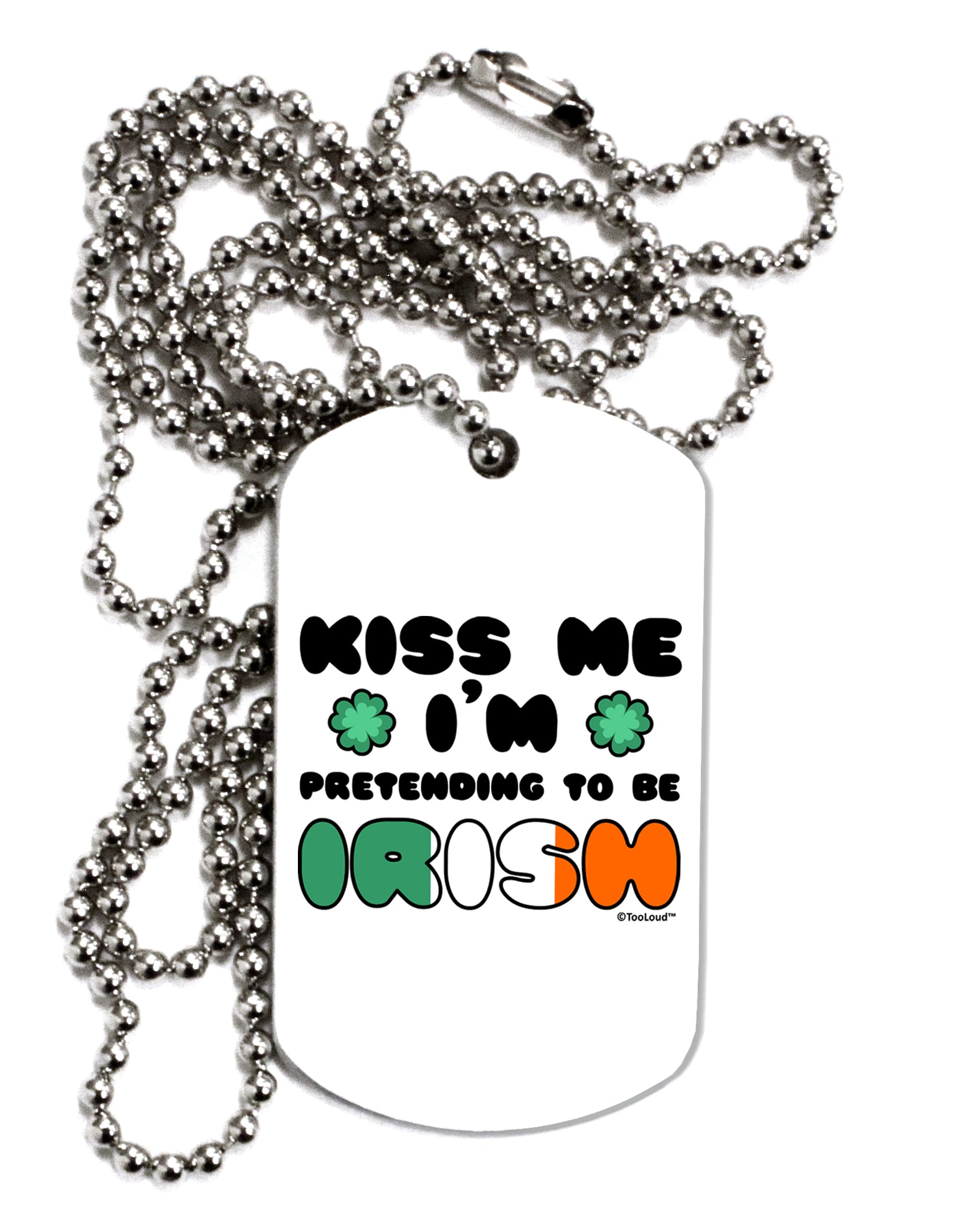St. Patrick's Day Shamrock Design - Shamrocks Stylish Cotton Dog Shirt by TooLoud-Dog Shirt-TooLoud-White-with-Black-Small-Davson Sales