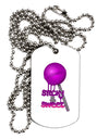 Sticky & Sweet Lollipop Adult Dog Tag Chain Necklace-Dog Tag Necklace-TooLoud-1 Piece-Davson Sales