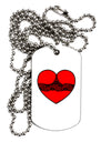 Black Lace Panty Heart Adult Dog Tag Chain Necklace-Dog Tag Necklace-TooLoud-White-Davson Sales