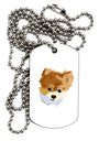 Custom Pet Art Adult Dog Tag Chain Necklace by TooLoud