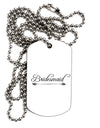 TooLoud Bridesmaid Adult Dog Tag Chain Necklace-Dog Tag Necklace-TooLoud-1 Piece-Davson Sales