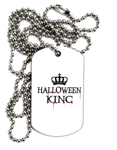 Halloween King Adult Dog Tag Chain Necklace by TooLoud-Dog Tag Necklace-TooLoud-1 Piece-Davson Sales