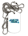 Electro House Bolt Adult Dog Tag Chain Necklace-Dog Tag Necklace-TooLoud-1 Piece-Davson Sales