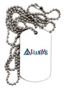 Always Magic Symbol Adult Dog Tag Chain Necklace by TooLoud-Dog Tag Necklace-TooLoud-1 Piece-Davson Sales