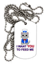 Patriotic Cat I Want You Adult Dog Tag Chain Necklace by TooLoud-TooLoud-White-Davson Sales