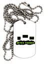 Never Forget Retro 80's Funny Adult Dog Tag Chain Necklace by TooLoud-Dog Tag Necklace-TooLoud-1 Piece-Davson Sales