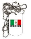 Mexico Flag Adult Dog Tag Chain Necklace-Dog Tag Necklace-TooLoud-1 Piece-Davson Sales