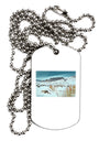 CO Snow Scene Text Adult Dog Tag Chain Necklace-Dog Tag Necklace-TooLoud-1 Piece-Davson Sales