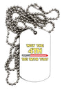 4th Be With You Beam Sword Adult Dog Tag Chain Necklace by TooLoud-Dog Tag Necklace-TooLoud-1 Piece-Davson Sales