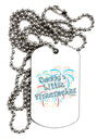 Daddy's Little Firecracker Adult Dog Tag Chain Necklace-Dog Tag Necklace-TooLoud-White-Davson Sales