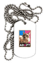 Adopt Cute Kitty Cat Adoption Adult Dog Tag Chain Necklace-Dog Tag Necklace-TooLoud-12 Pieces-Davson Sales