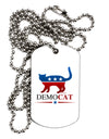 DemoCAT Adult Dog Tag Chain Necklace-Dog Tag Necklace-TooLoud-1 Piece-Davson Sales