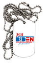 Joe Biden for President Adult Dog Tag Chain Necklace - 1 Piece Tooloud