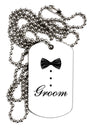 Tuxedo - Groom Adult Dog Tag Chain Necklace-Dog Tag Necklace-TooLoud-1 Piece-Davson Sales