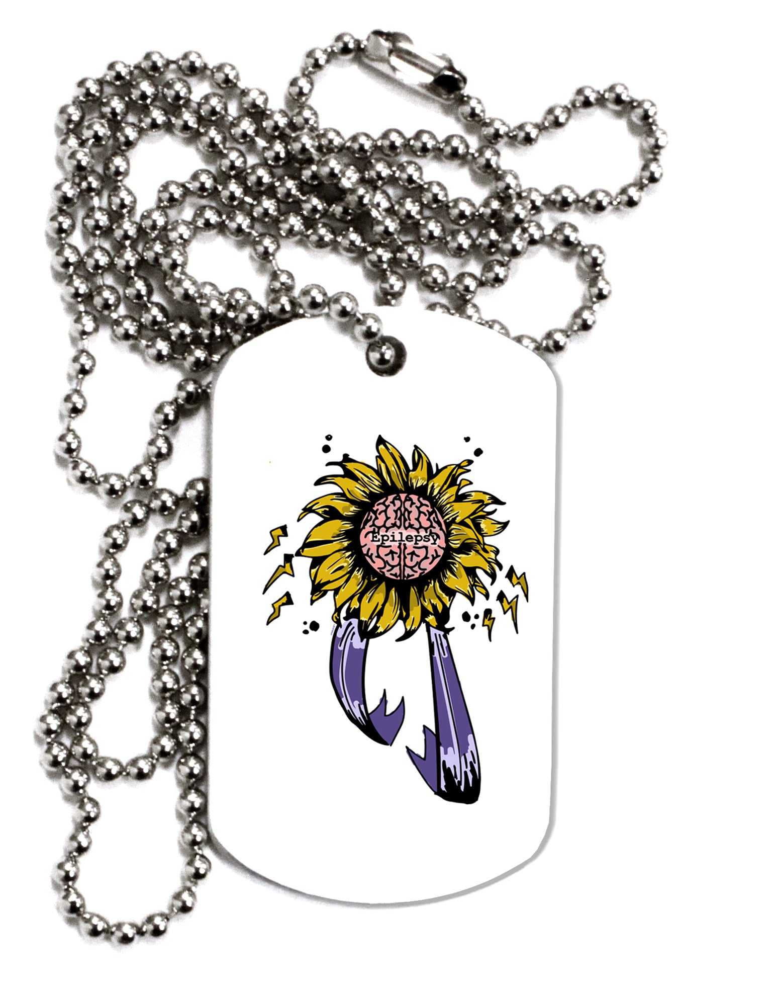 Epilepsy clearance awareness necklace