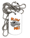 Blow Me Whistle Adult Dog Tag Chain Necklace-Dog Tag Necklace-TooLoud-12 Pieces-Davson Sales