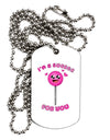 Sucker For You Adult Dog Tag Chain Necklace-Dog Tag Necklace-TooLoud-1 Piece-Davson Sales