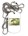 CO Chickadee with Text Adult Dog Tag Chain Necklace-Dog Tag Necklace-TooLoud-1 Piece-Davson Sales