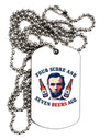 Seven Beers Ago - Lincoln Adult Dog Tag Chain Necklace-Dog Tag Necklace-TooLoud-1 Piece-Davson Sales