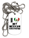 I Heart My Mexican Girlfriend Adult Dog Tag Chain Necklace by TooLoud-Dog Tag Necklace-TooLoud-White-Davson Sales