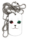 Adorable Space Cat Adult Dog Tag Chain Necklace by TooLoud-Dog Tag Necklace-TooLoud-1 Piece-Davson Sales