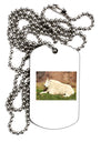 Relaxing Ram Adult Dog Tag Chain Necklace-Dog Tag Necklace-TooLoud-1 Piece-Davson Sales