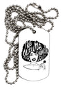 TooLoud The Future Is Female Adult Dog Tag Chain Necklace-Dog Tag Necklace-TooLoud-1 Piece-Davson Sales