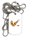 Dismembered Fortune Cookie Adult Dog Tag Chain Necklace-Dog Tag Necklace-TooLoud-1 Piece-Davson Sales