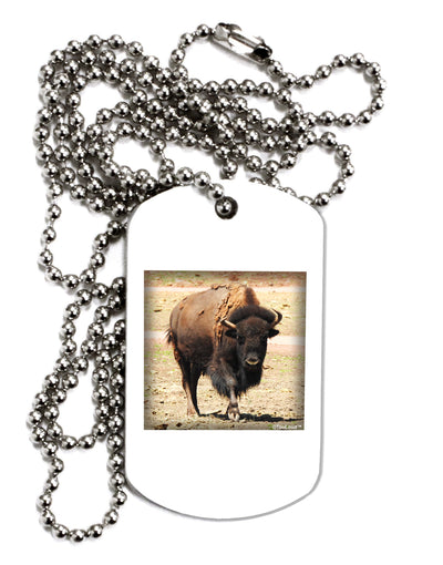 Strong Bison Adult Dog Tag Chain Necklace-Dog Tag Necklace-TooLoud-1 Piece-Davson Sales