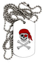 Pirate Skull Adult Dog Tag Chain Necklace-Dog Tag Necklace-TooLoud-1 Piece-Davson Sales