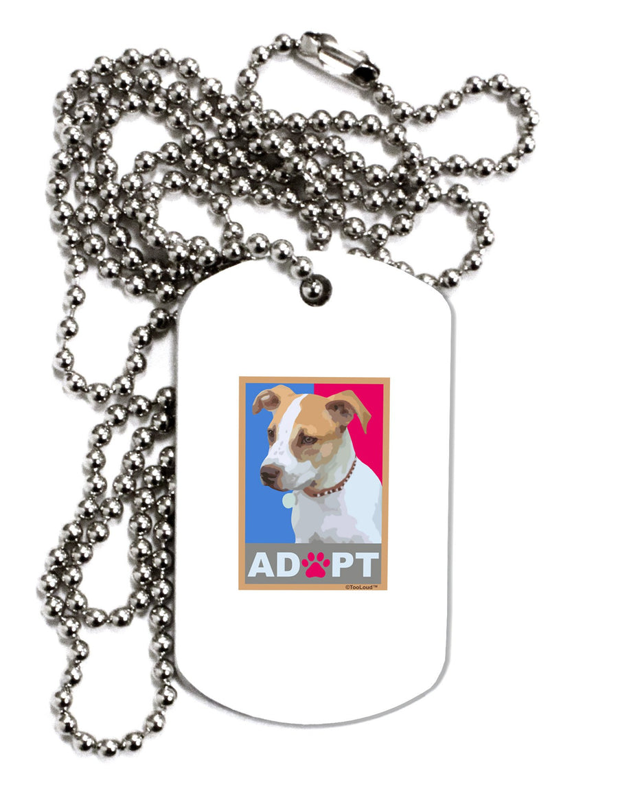 Adopt Cute Puppy Cat Adoption Adult Dog Tag Chain Necklace-Dog Tag Necklace-TooLoud-12 Pieces-Davson Sales