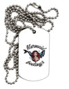 Mermaid Feelings Adult Dog Tag Chain Necklace - 1 Piece Tooloud