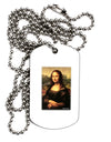 Mona Painting Adult Dog Tag Chain Necklace-Dog Tag Necklace-TooLoud-1 Piece-Davson Sales