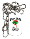 Silver Bells Adult Dog Tag Chain Necklace by TooLoud-Dog Tag Necklace-TooLoud-1 Piece-Davson Sales