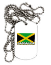 Jamaica Flag Adult Dog Tag Chain Necklace-Dog Tag Necklace-TooLoud-1 Piece-Davson Sales