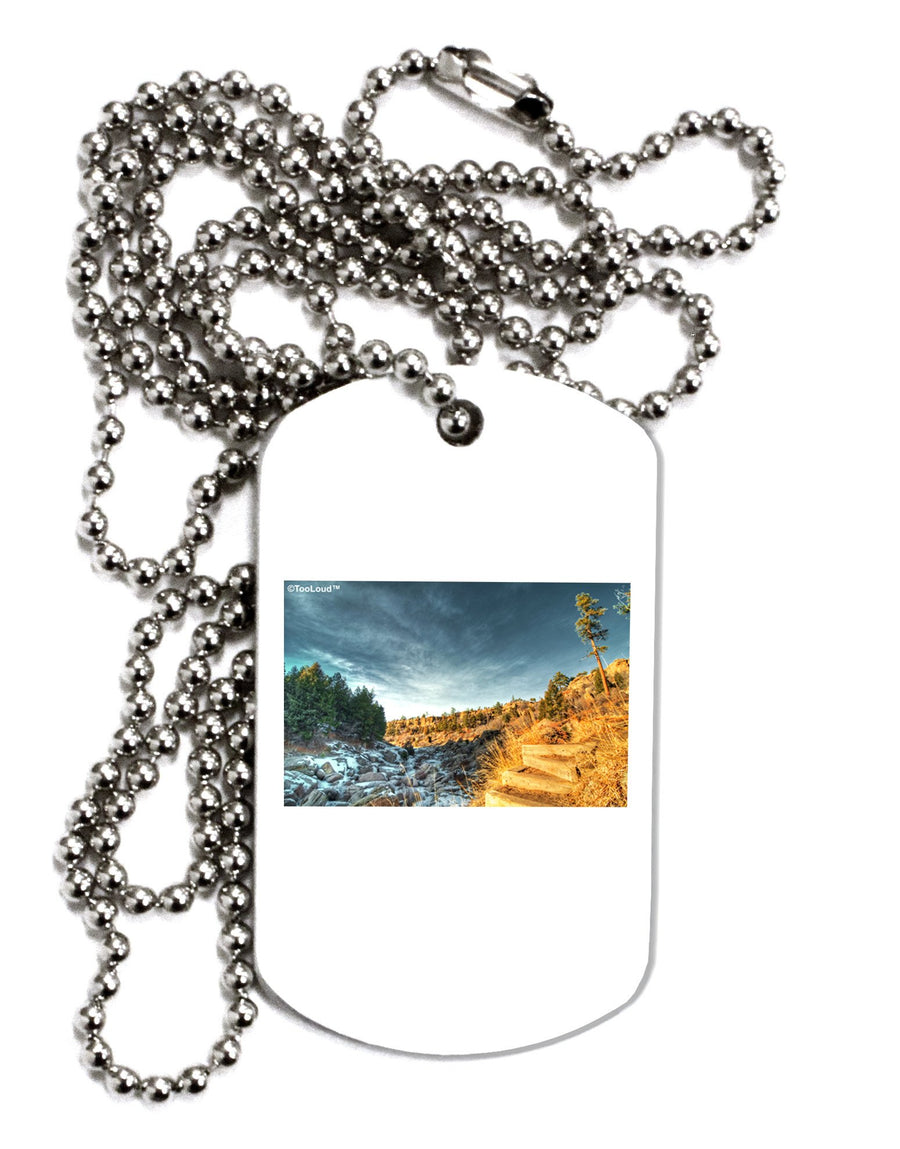 Castlewood Canyon Adult Dog Tag Chain Necklace-Dog Tag Necklace-TooLoud-12 Pieces-Davson Sales