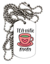 TEA-RRIFIC  Mom Adult Dog Tag Chain Necklace - 1 Piece Tooloud