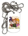 TooLoud Hocus Pocus Witches Adult Dog Tag Chain Necklace-Dog Tag Necklace-TooLoud-1 Piece-Davson Sales