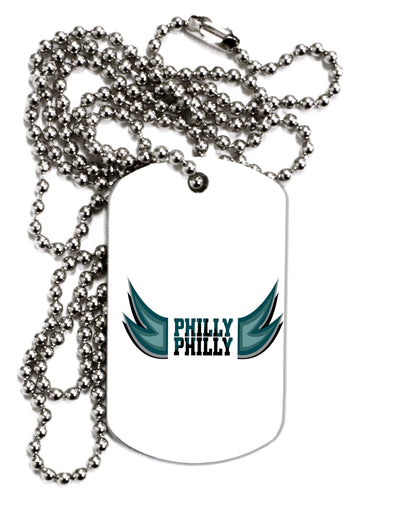 Philly Philly Funny Beer Drinking Adult Dog Tag Chain Necklace by TooLoud-Dog Tag Necklace-TooLoud-1 Piece-Davson Sales