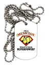 Musician - Superpower Adult Dog Tag Chain Necklace-Dog Tag Necklace-TooLoud-1 Piece-Davson Sales