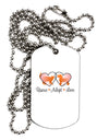 Rescue Adopt Love Adult Dog Tag Chain Necklace-Dog Tag Necklace-TooLoud-1 Piece-Davson Sales