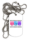 Spay Neuter Adopt Adult Dog Tag Chain Necklace-Dog Tag Necklace-TooLoud-1 Piece-Davson Sales