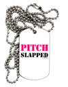 Pitch Slapped - Pink Adult Dog Tag Chain Necklace-Dog Tag Necklace-TooLoud-White-Davson Sales