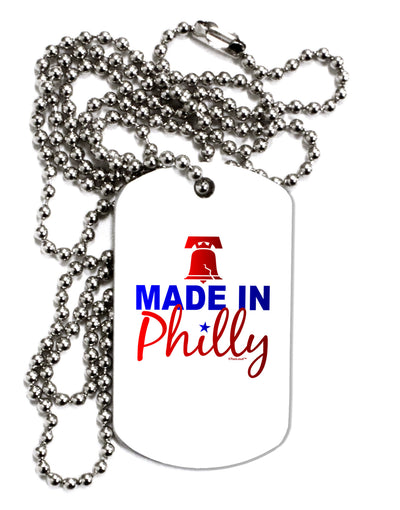 Made In Philly Adult Dog Tag Chain Necklace-Dog Tag Necklace-TooLoud-1 Piece-Davson Sales