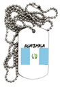 Guatamelan Flag Design Adult Dog Tag Chain Necklace by TooLoud-Dog Tag Necklace-TooLoud-1 Piece-Davson Sales