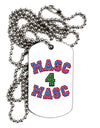 Masc 4 Masc College Stud Adult Dog Tag Chain Necklace by TooLoud-Dog Tag Necklace-TooLoud-1 Piece-Davson Sales