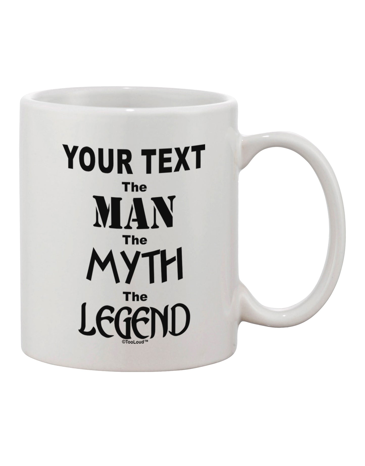 Customized The Iconic Figure Ceramic 11 oz Coffee Cup - TooLoud-11 OZ Coffee Mug-TooLoud-White-Davson Sales